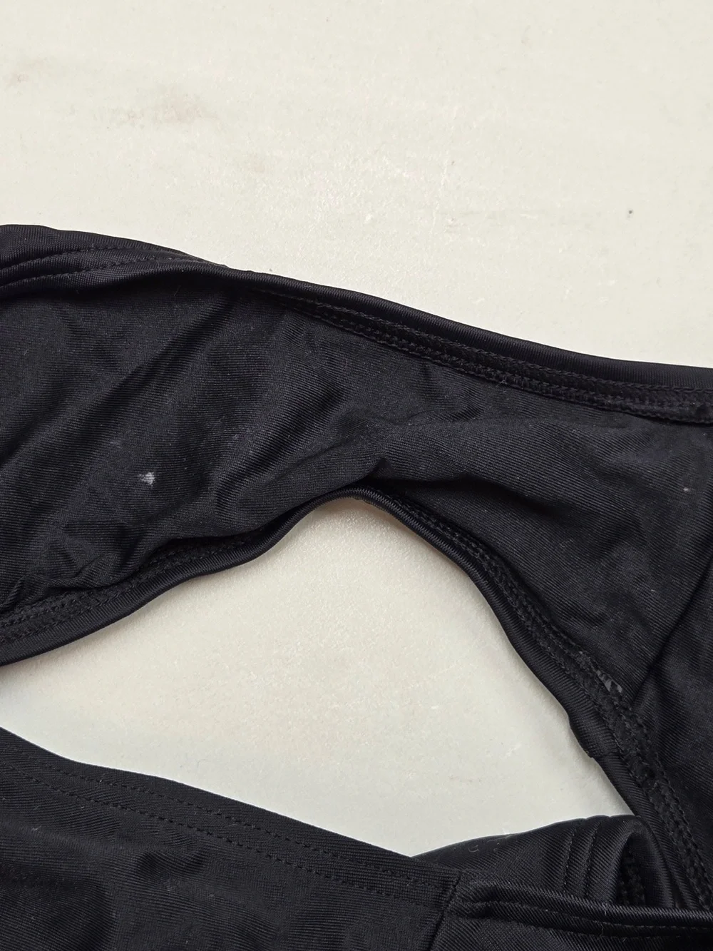 QUINCE Italian Cami One-Piece Swimsuit Medium Black 0020